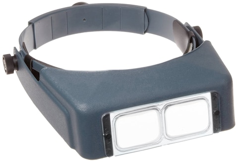 Donegan LX5 OptiVISOR Headband Magnifier 225X Magnification OpticalGrade Acrylic Lens Plate 8 Focal Length