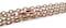 CleverDelights 3x4mm Cable Chain Necklaces  Antique Copper Color  10 Pack  24 Inch Length