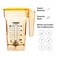 Blendtec 75 oz FourSide Commercial Jar  FourSided Replacement Blender Jar  Compatible with Most Blendtec Blenders  32 oz Blending Capacity  Yellow