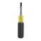 Klein Tools VDV001081 MultiBit Screwdriver Punchdown Screwdriver BayonetedStyle MultiTool with HeavyDuty Blade Barrel for Bit Storage
