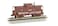 Bachmann Industries 1863 Northeast Steel Caboose Western Maryland Speed Lettering Train Car N Scale