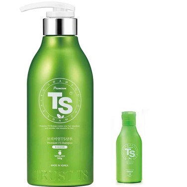 Premium TS Hair Loss Prevention Shampoo 500ml169oz  100ml423oz Made in Korea by TS Shampoo
