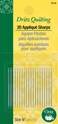 Dritz 3048 Applique Sharps Hand Needles Size 9 Nickel 20Count