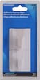 Hardware Essentials 852987 Spring Clip Hook White Adhesive Backed 2Pack