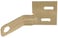 Hardware Essentials 852989 BiFold Door Aligner Brass