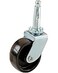 Shepherd Hardware 9557 114Inch Plastic Stem Casters 4Pack  Black