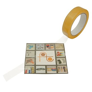 JVCC Cellophane Sealing Tape Biodegradable Cello1 1 in x 72 yds Clear