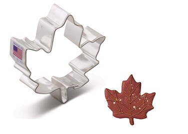 Maple Leaf Cookie Cutter 325 Made in USA by Ann Clark