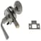 IDHBA idh by St Simons 2125015A Premium Quality Solid Brass Storm Screen Door Latch Antique Nickel