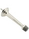 IDHBA idh by St Simons 13013014 Premium Quality Solid Brass Fancy 3Ring Baseboard Door Stop 334Inch Bright Nickel