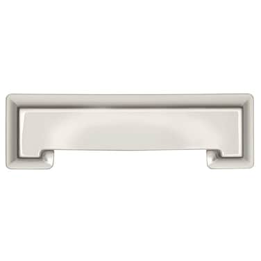 Hickory Hardware 1 Pack Solid Core Kitchen Cabinet Pulls Luxury Cabinet Handles Hardware for Doors  Dresser Drawers 3 Inch  334 Inch 96mm Hole Center Polished Nickel Studio Collection