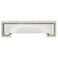 Hickory Hardware 1 Pack Solid Core Kitchen Cabinet Pulls Luxury Cabinet Handles Hardware for Doors  Dresser Drawers 3 Inch  334 Inch 96mm Hole Center Polished Nickel Studio Collection