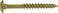Power Pro 47875 Lag Screws 516 x 3 Star Drive Construction Lag Screws Rust Resistant Ceramic Coated Bronze 5lb Tub 150 pcs