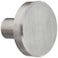 Laurey 89301 Cabinet Hardware Stainless Steel Knob 112Inch Silver