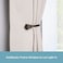 Kenney Arts and Crafts Window Curtain Holdback Pair Oil Rubbed Bronze