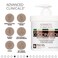 Advanced Clinicals Coconut Body Lotion Moisturizing Cream  Face Lotion For Women  Men  Coconut Lotion  Natural Coconut Oil Cream Skin Care Moisturizer Body Butter Balm For Dry Skin 16Oz 2Pack