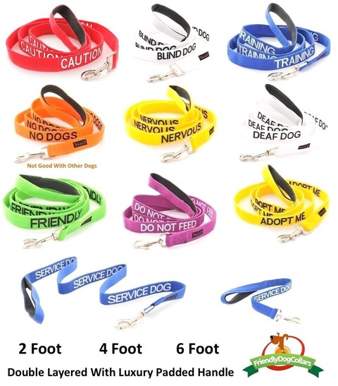 Nervous Give Me Space Yellow Colour Coded SM LXL Dog Collars Prevents Accidents by Warning Others of Your Dog in Advance LXL