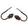 Rod Desyne Bud Curtain Holdback Pair Cocoa
