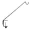 Achla Designs BGP08 Deck Rail Shepherds Pole Hook 7In Black