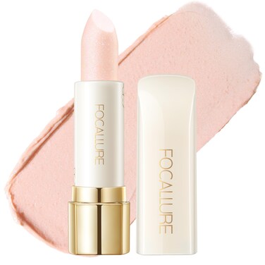 FOCALLURE Moisturizing Shiny LipstickPearl Shimmery FinishHydrating Tinted Lip Balm with Creamy TextureLong Lasting High Pigmented Lip StainGuest From Sky