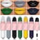 2 in 1 Matte Liquid Lipstick  Velvet Liquid Lip Gloss Stain SetWhite Black Grey Yellow Green Dark Blue Vegan Waterproof Matte Lipstick Professional Long Lasting Lipgloss Makeup Set for Women6Pcs