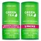 WONDER FAMILY Green Tea Mask Stick  Pore Cleaner Green Stick  Prevents Blackheads  Moisturizing Clay Deep Cleanse  Facial Masks Women Skin Care  2 Pack 2p Tea Tree