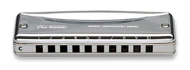 Other Harmonica Silver with chrome plating SuzukiPromasterValvedG