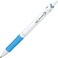 PILOT Acroball PureWhite Advanced Ink Refillable  Retractable Ball Point Pens with Blue Accents Fine Point Black Ink 12Pack 31850