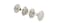 Tandy Leather Line 24 Snaps Nickel Plate 10pk 126302