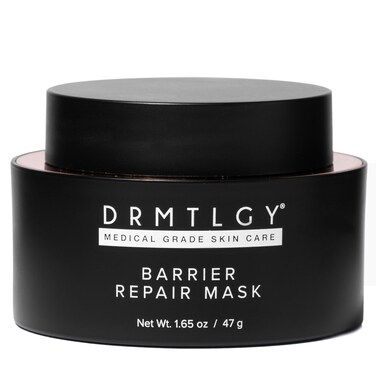 DRMTLGY Barrier Repair Facial Mask  Hydrating Skin Care Face Mask with Hyaluronic Acid Peptides  Ceramides  Overnight Face Mask