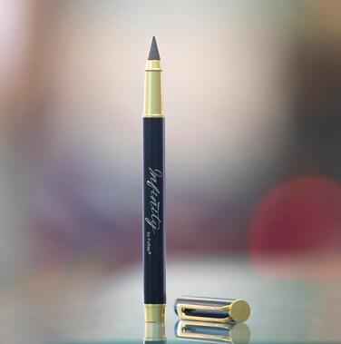 Deluxe eternal everlasting infinity pencil Genuine Infinity brand with a metallic body premium quality with Eraser and an unlimited writing magic pencil Black