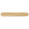 Hickory Hardware 1 Pack Solid Core Kitchen Cabinet Pulls Luxury Cabinet Handles Hardware for Doors  Dresser Drawers 312 Inch Hole Center Unfinished Wood Natural Woodcraft Collection