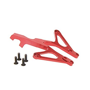 GPM Racing Alloy Front Chassis Brace for 110 Axial EXO Red