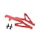 GPM Racing Alloy Front Chassis Brace for 110 Axial EXO Red