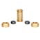Eastman Short Pattern Compression Coupling 38 Inch IPS x 12 Inch Copper 3 Inch Length 20521LF