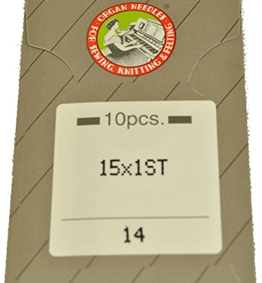 Organ Sewing Machine Sharp Point Needles Size 14 15X1ST90