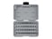TEKTON 14 Inch Drive Hex Torx Phillips Slotted Square Bit Socket Set 44Piece  SHB90302