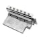 Musiclily 525mm Guitar Stratocaster Tremolo Bridge Assemblies for Fender Strat Squier Electric Guitar Replacement Chrome
