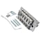 Musiclily 525mm Guitar Stratocaster Tremolo Bridge Assemblies for Fender Strat Squier Electric Guitar Replacement Chrome