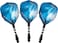 Viper by GLD Products Cold Steel 80 Tungsten Steel Tip Darts 21 GramsBlack23292121