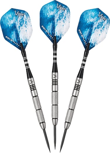 Viper by GLD Products Cold Steel 80 Tungsten Steel Tip Darts 21 GramsBlack23292121