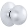 Schlage F10 CSV ORB 626 Commercial Series Orbit Door Knob Hall  Closet Passage Lock Satin Chrome