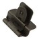 Hickory Hardware P5312BI Double Demountable Hinge  14 Inch overlay 38 Inch inset SelfClosing Feature with 170 Opening Face Frame  Screwless Mounting Cabinet Black Iron Finish 1 Pair