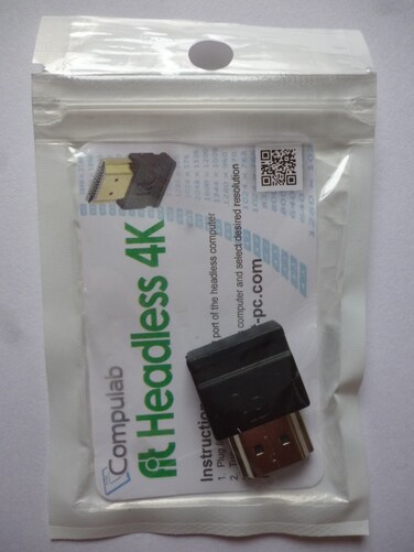 CompuLab 4K Display Emulator fitHeadless 4K