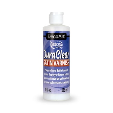 DecoArt Satin Varnish 508 x 508 x 16510000000000002 cm Clear 8 Ounces