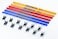 Kwik Goal 16B3101 30 Coaching Stick Hurdles