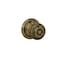 Schlage F10 V GEO 609 Georgian Door Knob Hall  Closet Passage Lock Antique Brass