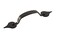 Amerock  Cabinet Pull  Colonial Black  338 inch 86 mm Center to Center  Everyday Heritage  1 Pack  Drawer Pull  Drawer Handle  Cabinet Hardware