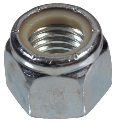 Hillman 180165 5811 Nylon Lock NUT 5811 Steel