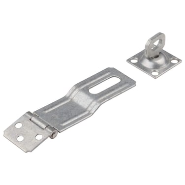 National Hardware N103069 V32 Swivel Staple Safety Hasp in Galvanized4 Inch  12 Inch